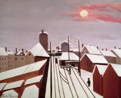 Die Eisenbahn von Henri Rousseau